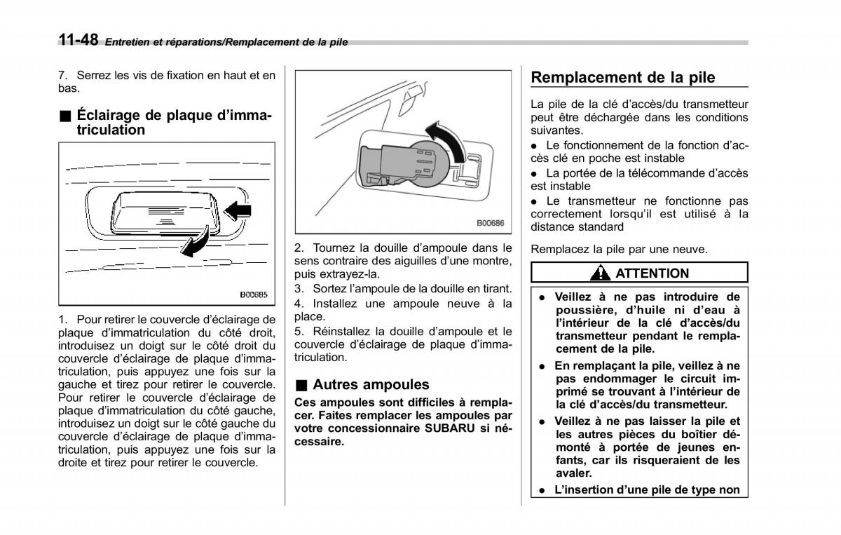 Subaru Forester IV 4 manuel du proprietaire / page 541