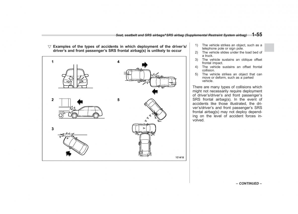 Subaru Forester IV 4 owners manual / page 82