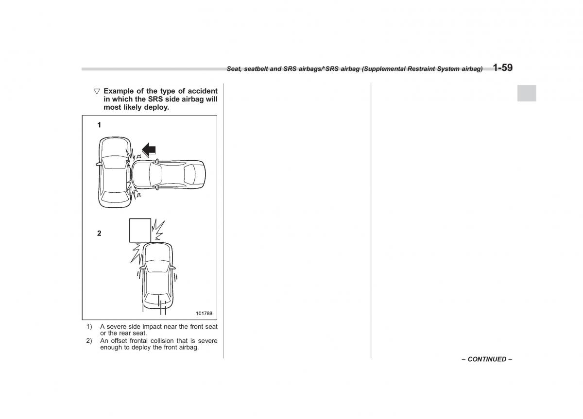 Subaru Forester IV 4 owners manual / page 86