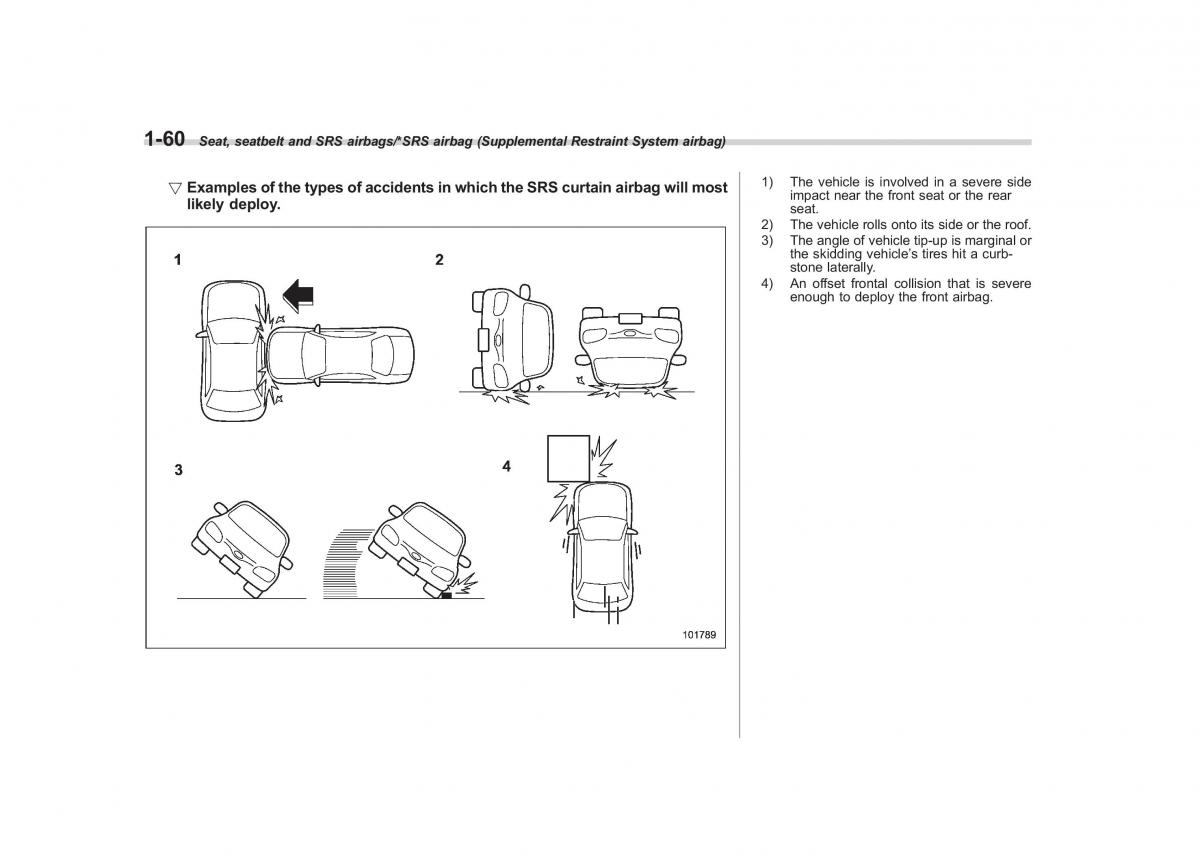 Subaru Forester IV 4 owners manual / page 87