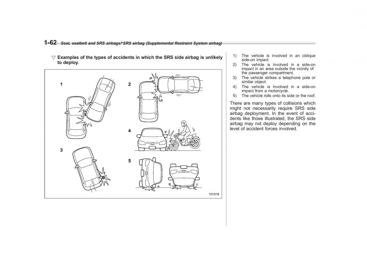 Subaru Forester IV 4 owners manual / page 89