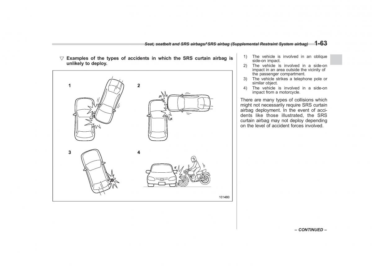 Subaru Forester IV 4 owners manual / page 90