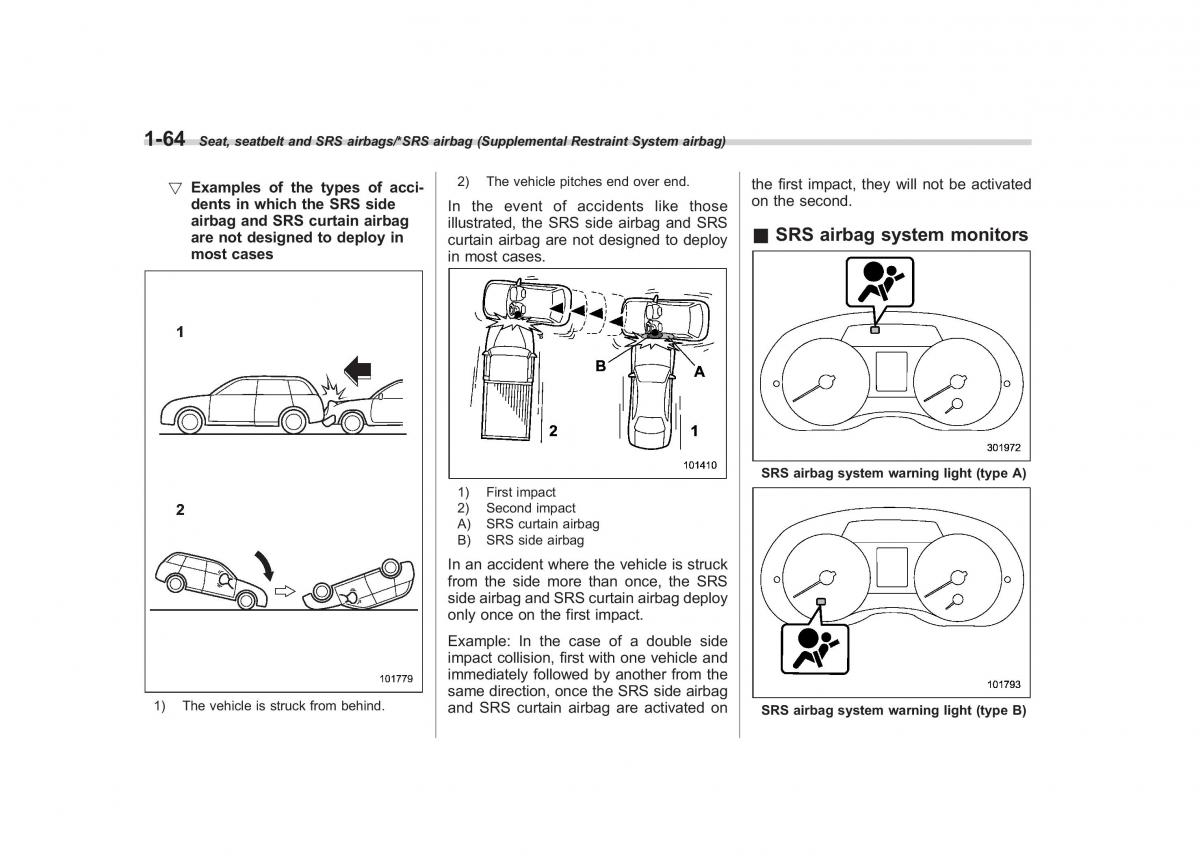 Subaru Forester IV 4 owners manual / page 91