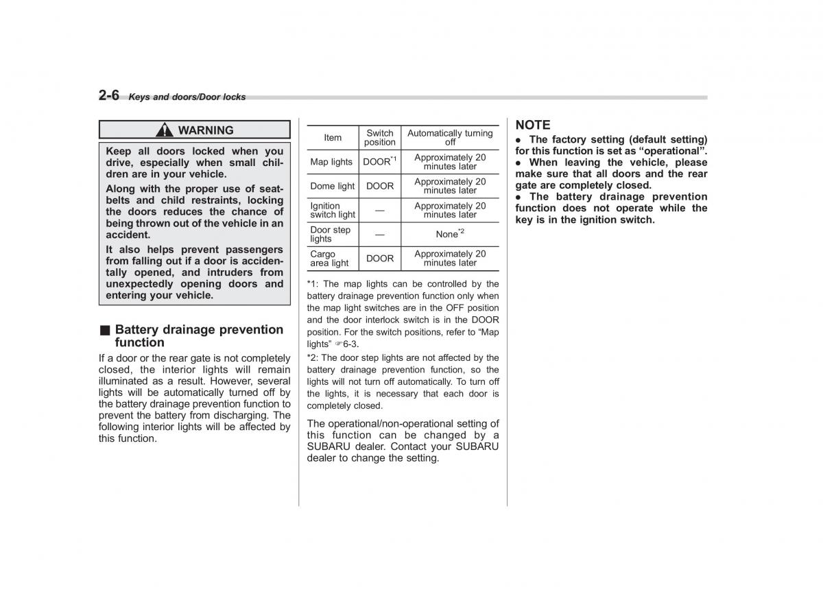 Subaru Forester IV 4 owners manual / page 101