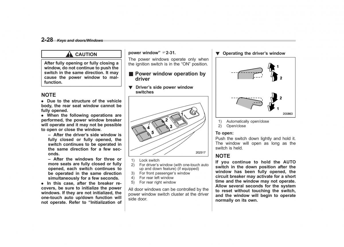 Subaru Forester IV 4 owners manual / page 123