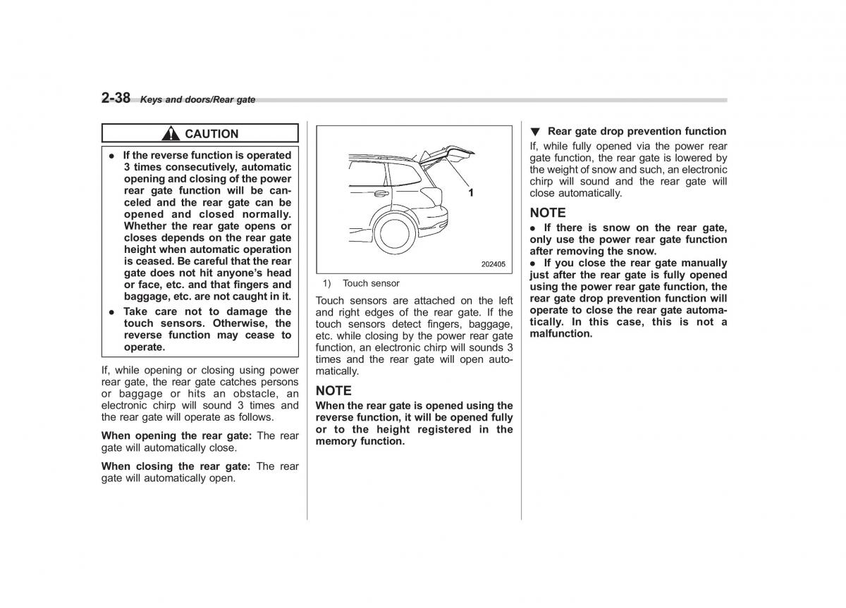 Subaru Forester IV 4 owners manual / page 133