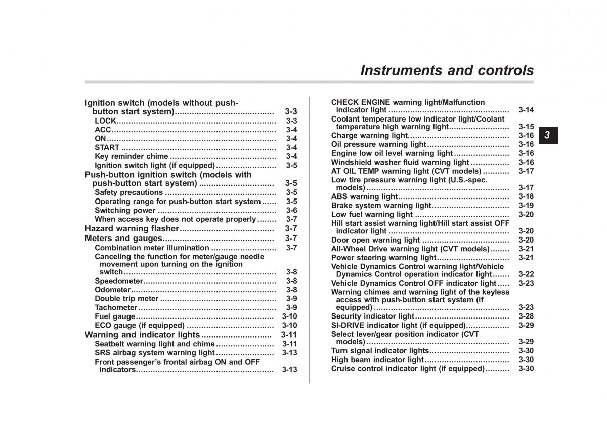 Subaru Forester IV 4 owners manual / page 136