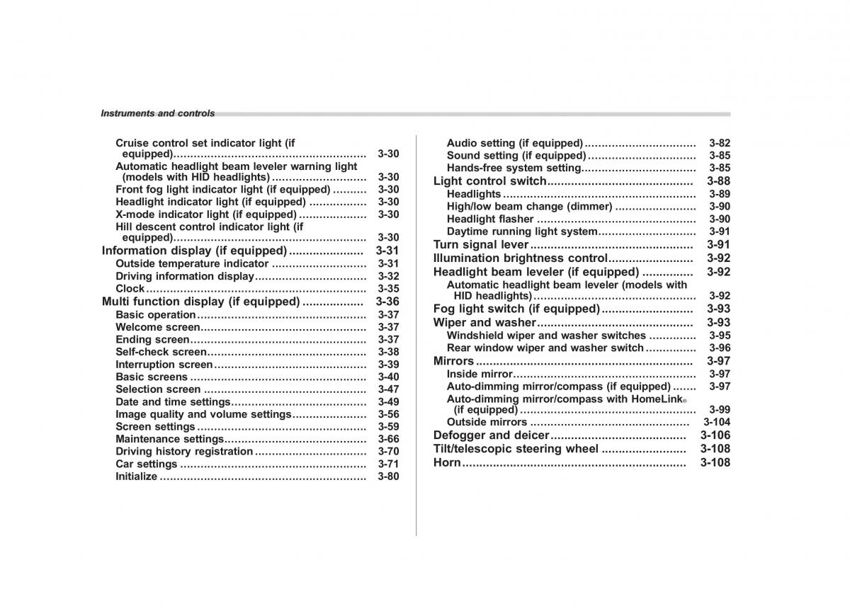 Subaru Forester IV 4 owners manual / page 137