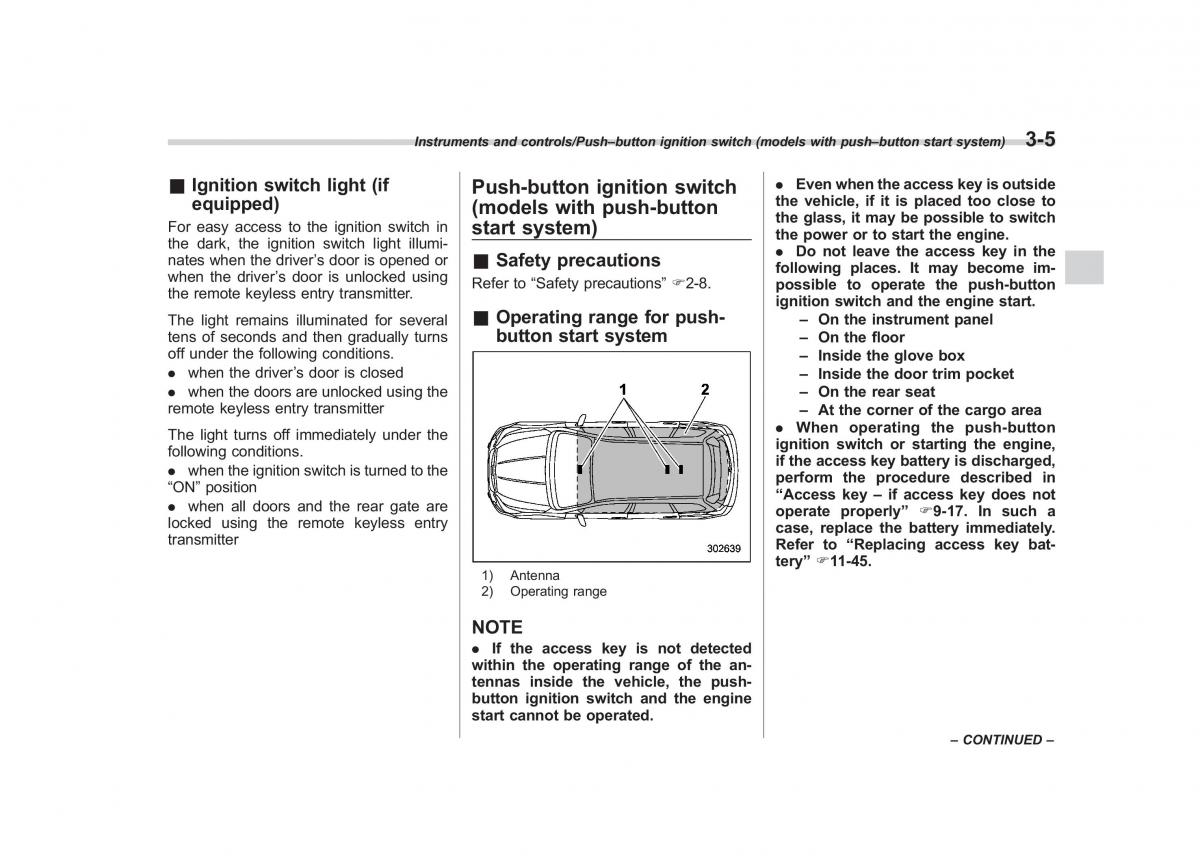 Subaru Forester IV 4 owners manual / page 140