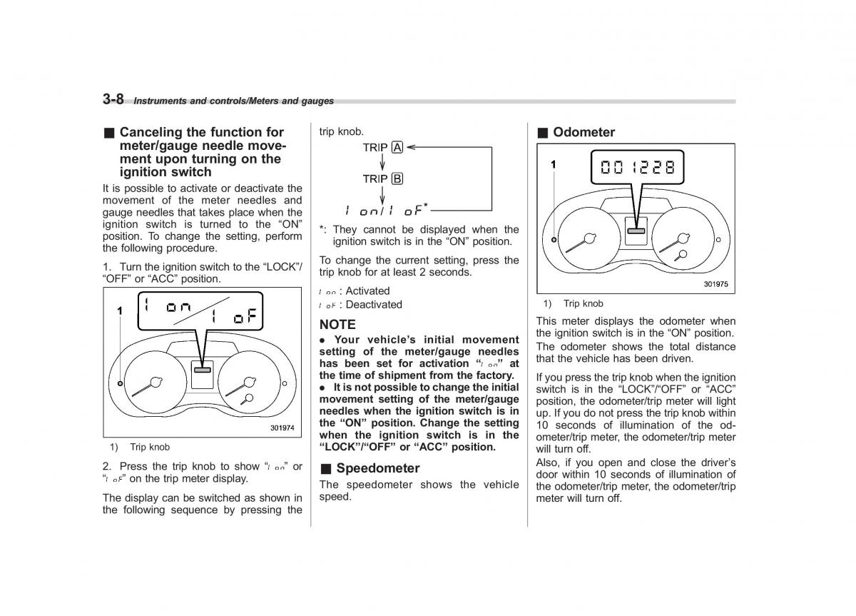 Subaru Forester IV 4 owners manual / page 143