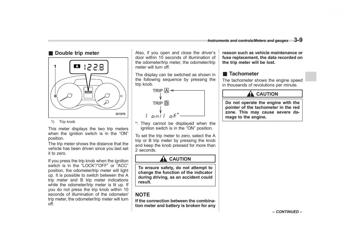 Subaru Forester IV 4 owners manual / page 144