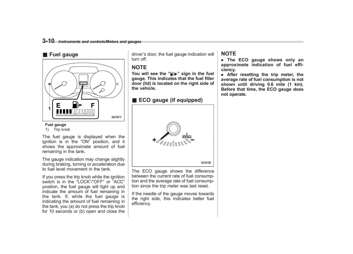 Subaru Forester IV 4 owners manual / page 145