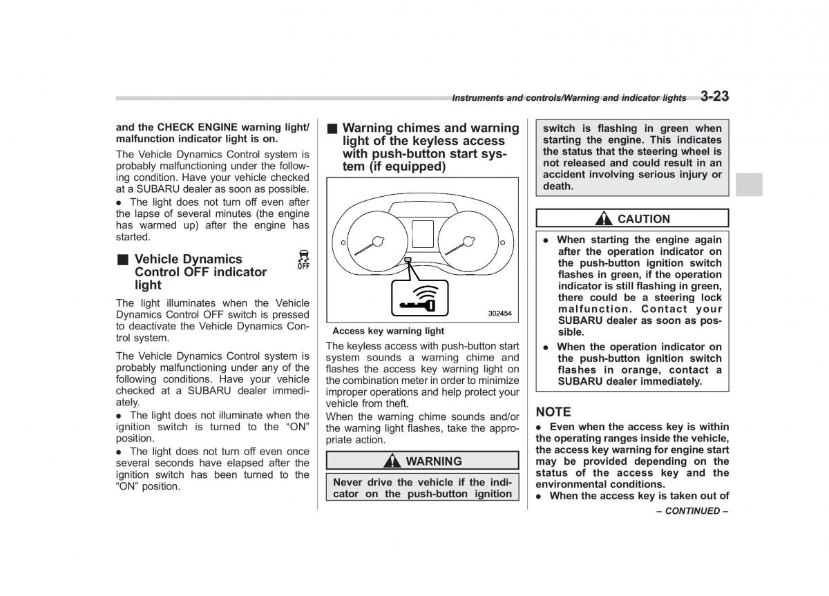 Subaru Forester IV 4 owners manual / page 158