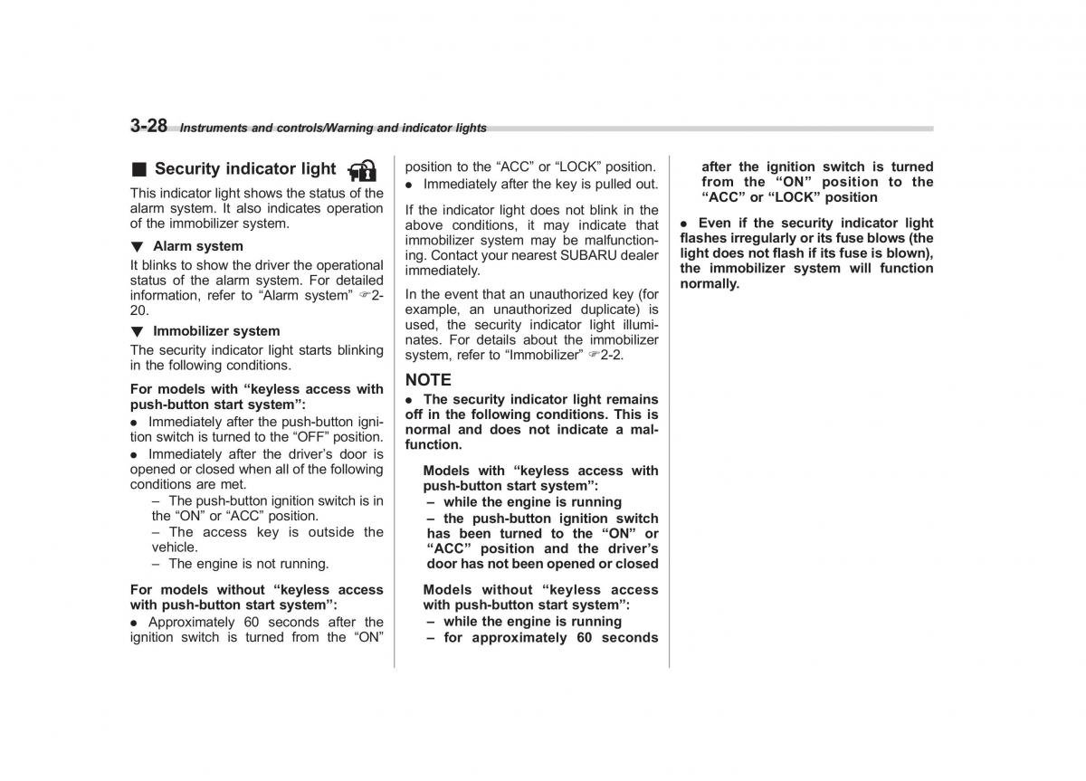 Subaru Forester IV 4 owners manual / page 163