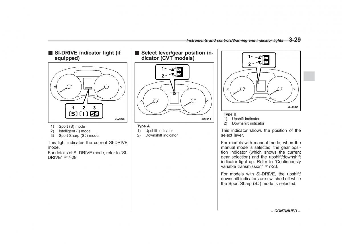 Subaru Forester IV 4 owners manual / page 164