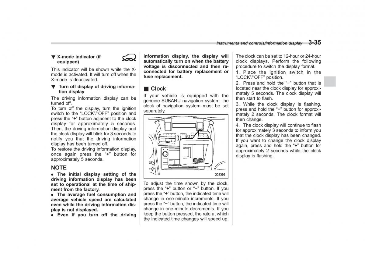 Subaru Forester IV 4 owners manual / page 170