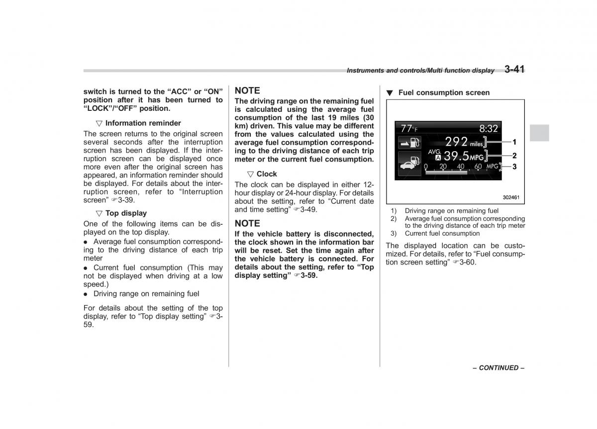 Subaru Forester IV 4 owners manual / page 176