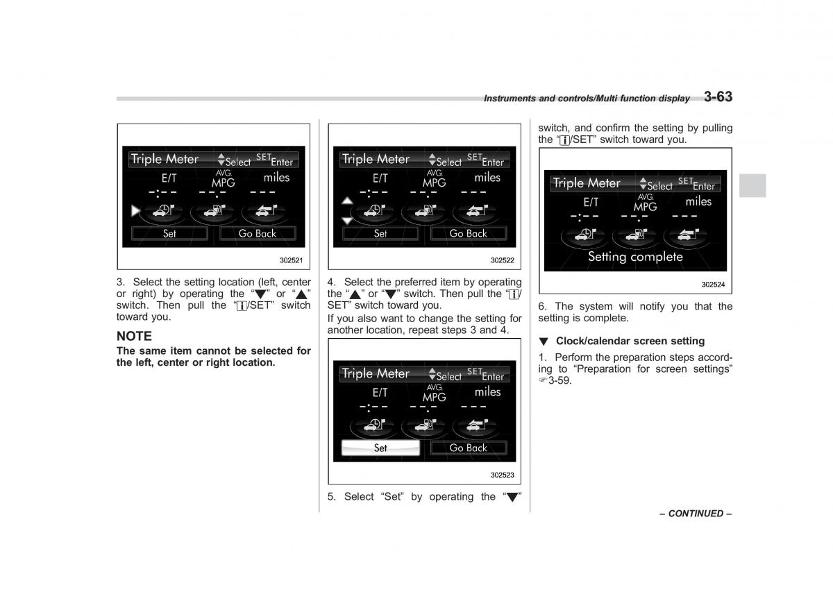 Subaru Forester IV 4 owners manual / page 198