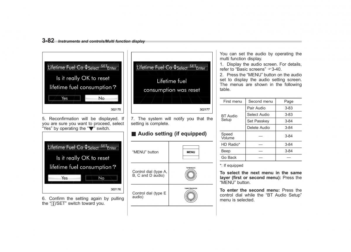 Subaru Forester IV 4 owners manual / page 217