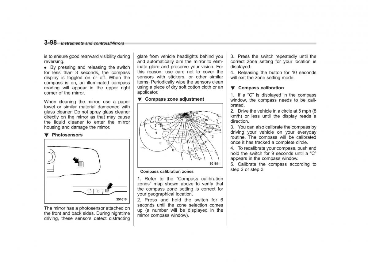 Subaru Forester IV 4 owners manual / page 233