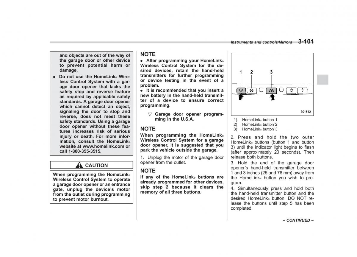 Subaru Forester IV 4 owners manual / page 236