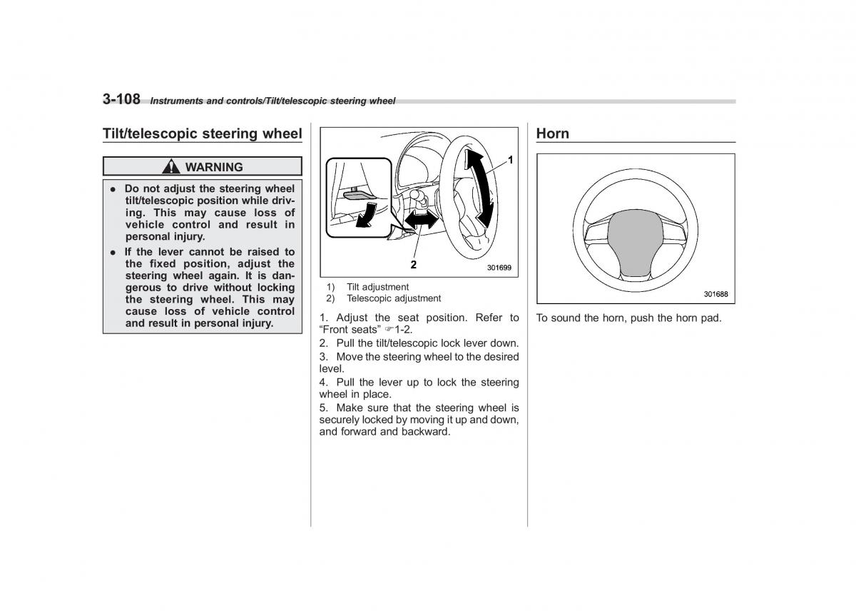 Subaru Forester IV 4 owners manual / page 243