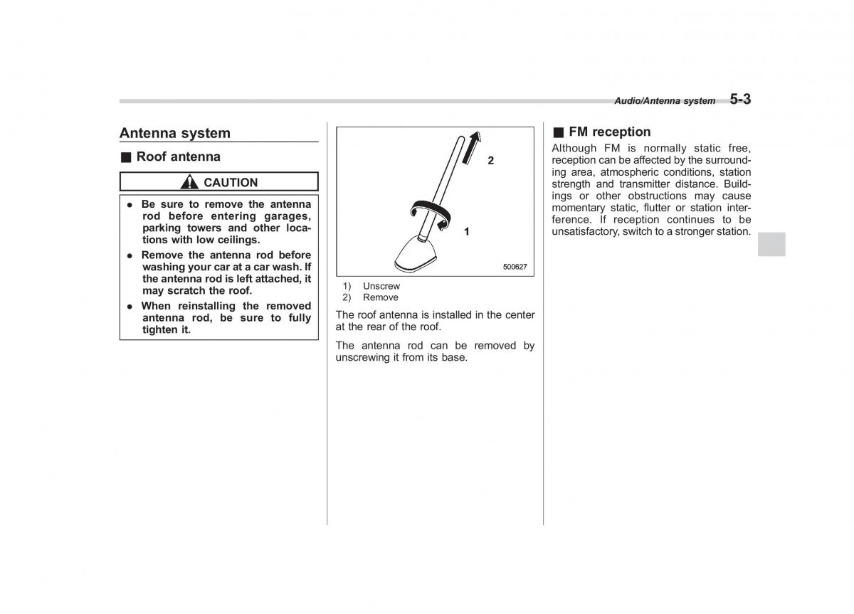 Subaru Forester IV 4 owners manual / page 260