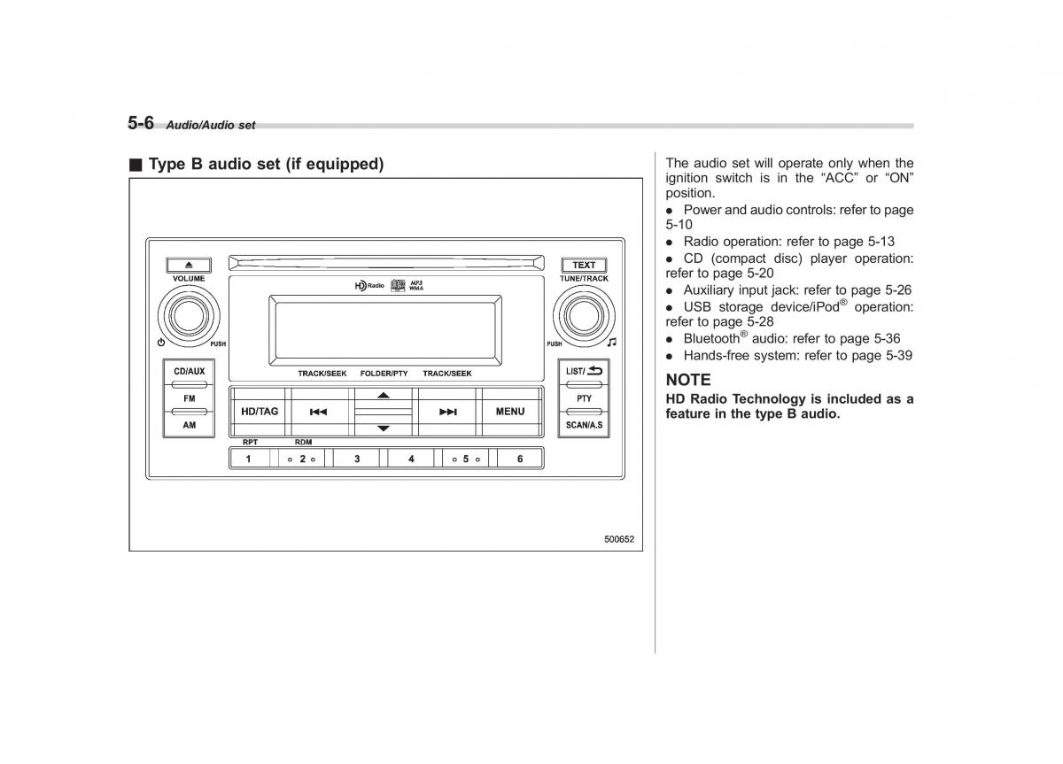 Subaru Forester IV 4 owners manual / page 263