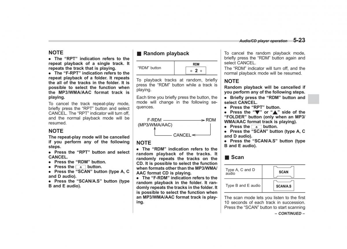 Subaru Forester IV 4 owners manual / page 280