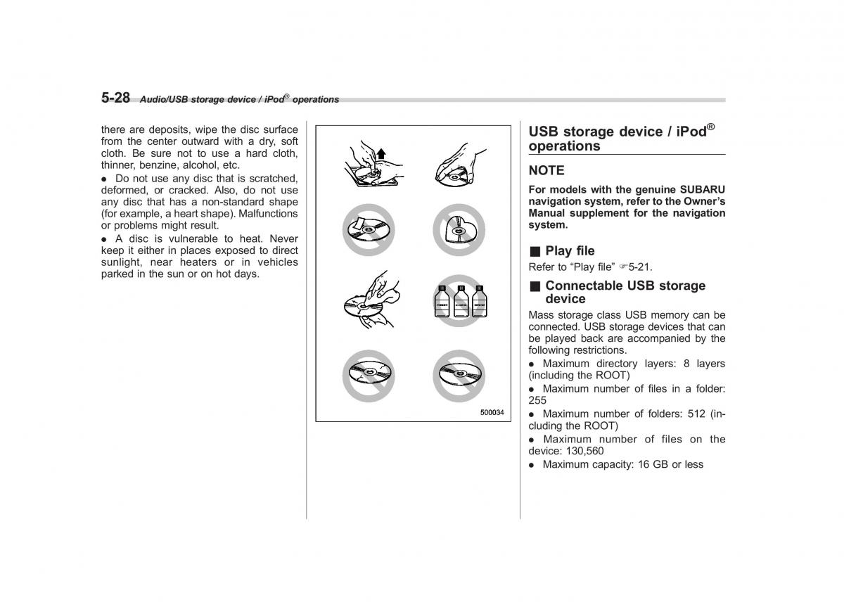 Subaru Forester IV 4 owners manual / page 285