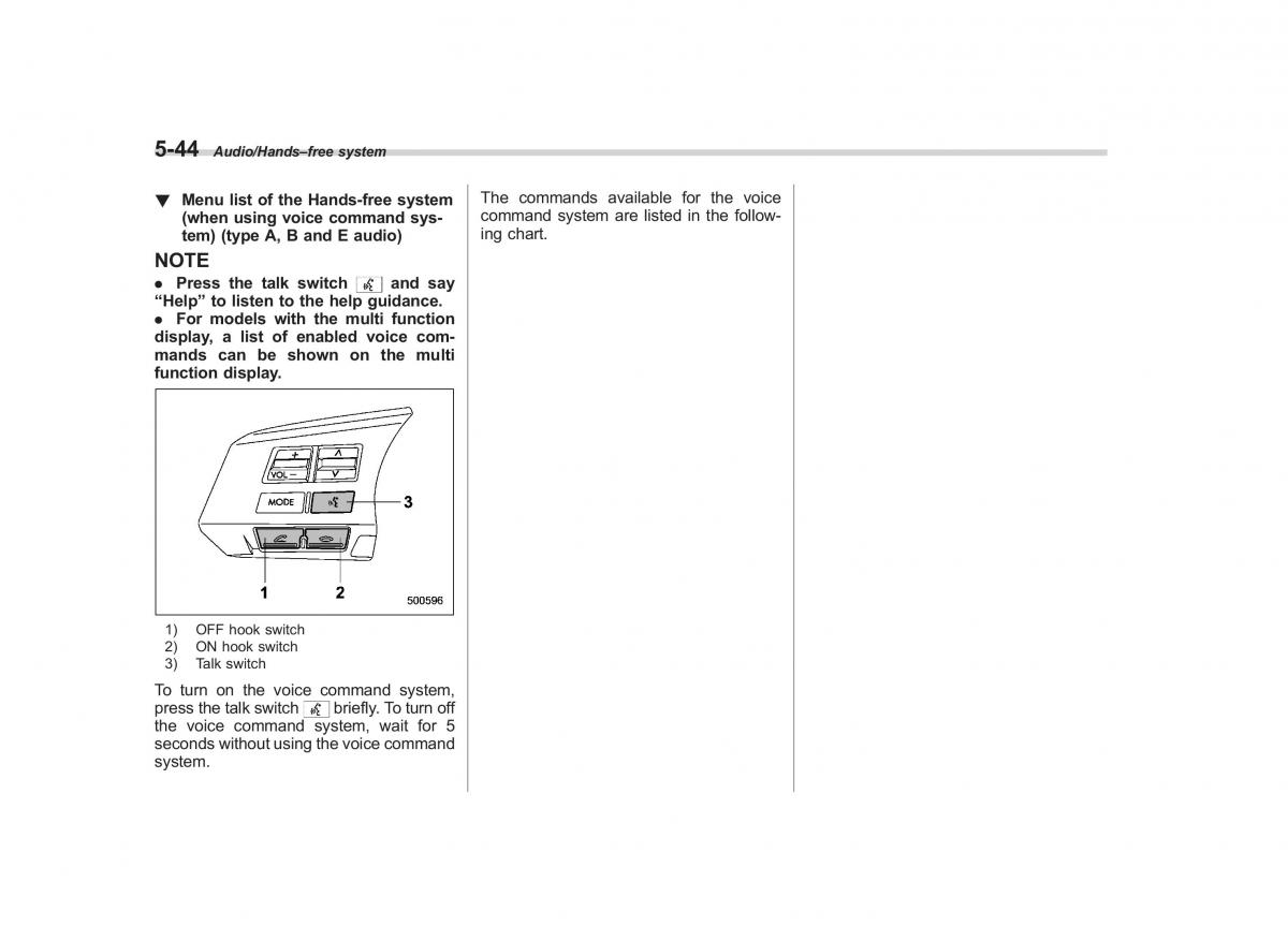 Subaru Forester IV 4 owners manual / page 301