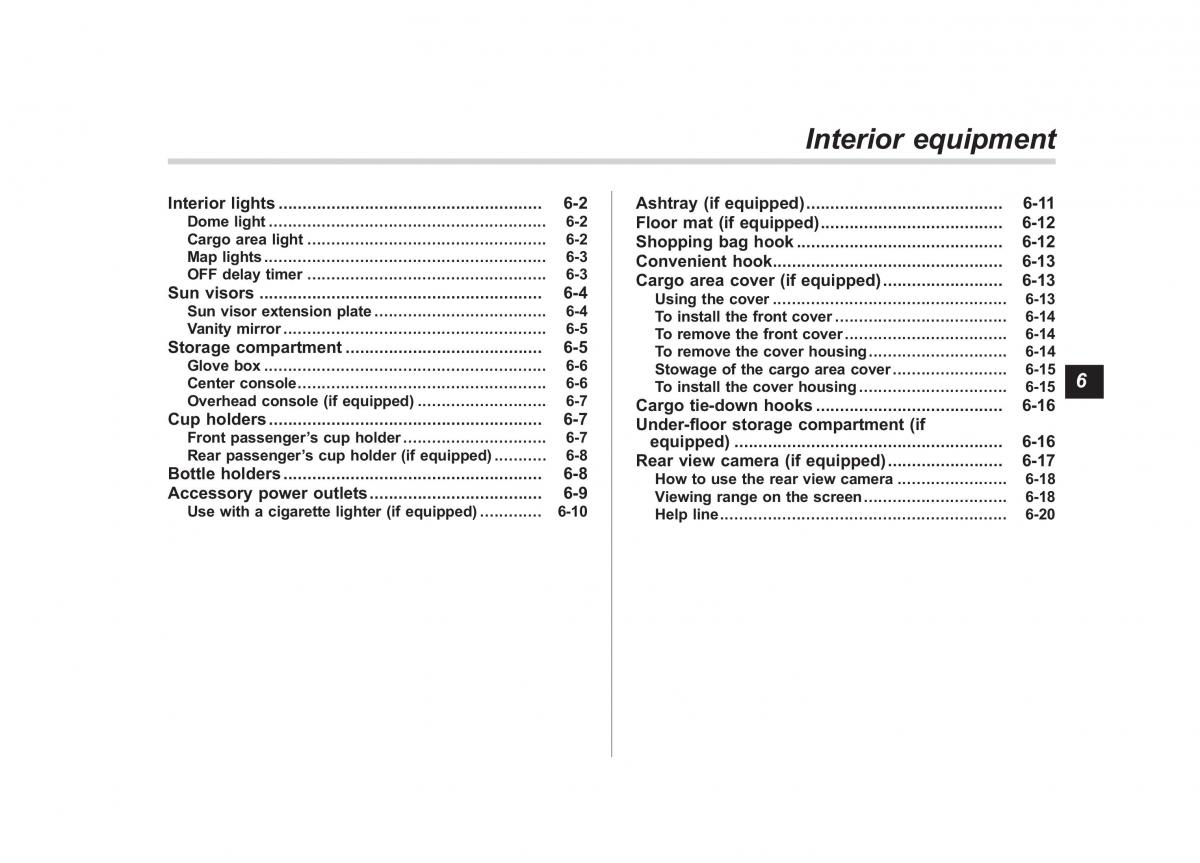 Subaru Forester IV 4 owners manual / page 320