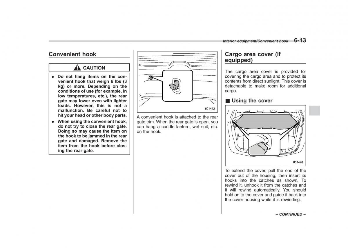 Subaru Forester IV 4 owners manual / page 332