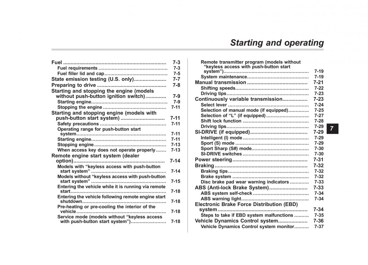 Subaru Forester IV 4 owners manual / page 342