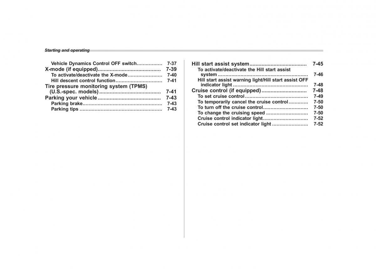 Subaru Forester IV 4 owners manual / page 343