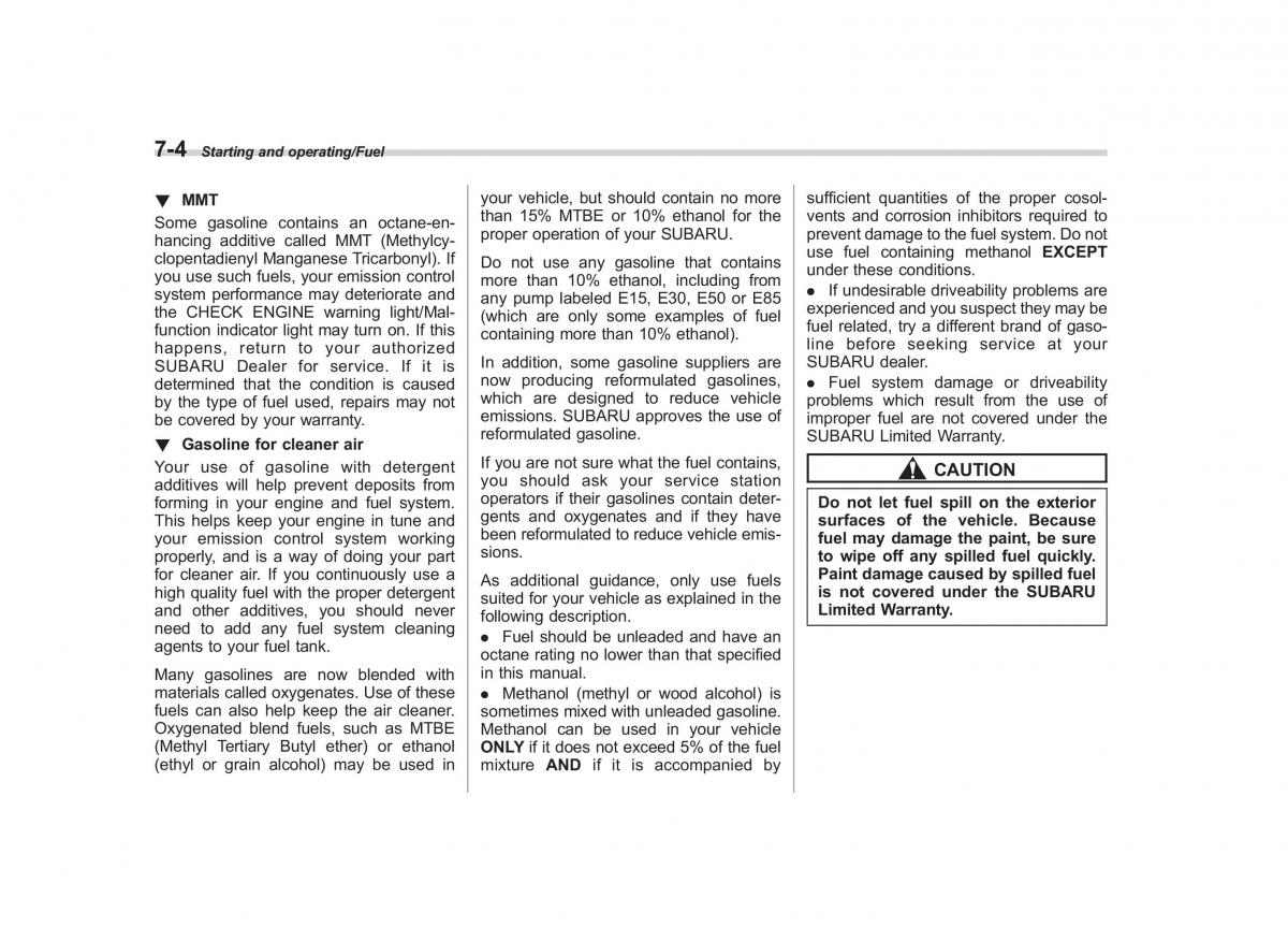 Subaru Forester IV 4 owners manual / page 345