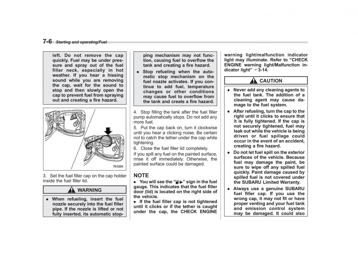 Subaru Forester IV 4 owners manual / page 347