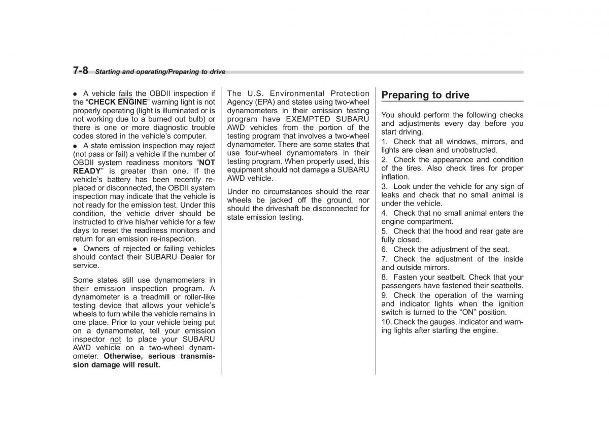 Subaru Forester IV 4 owners manual / page 349