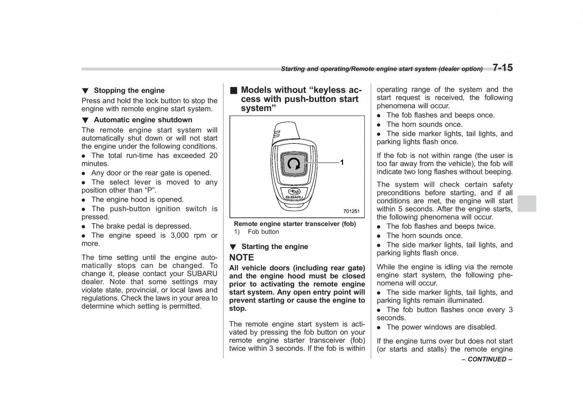 Subaru Forester IV 4 owners manual / page 356