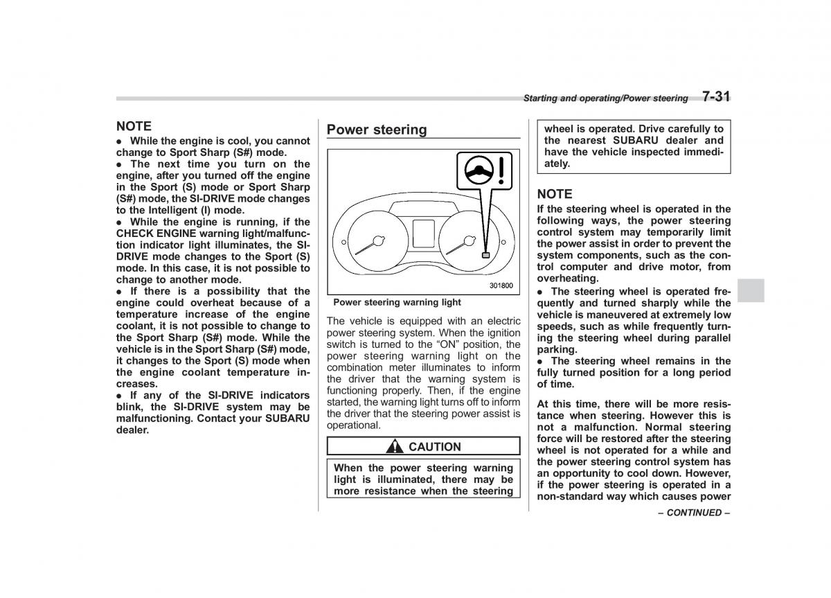 Subaru Forester IV 4 owners manual / page 372