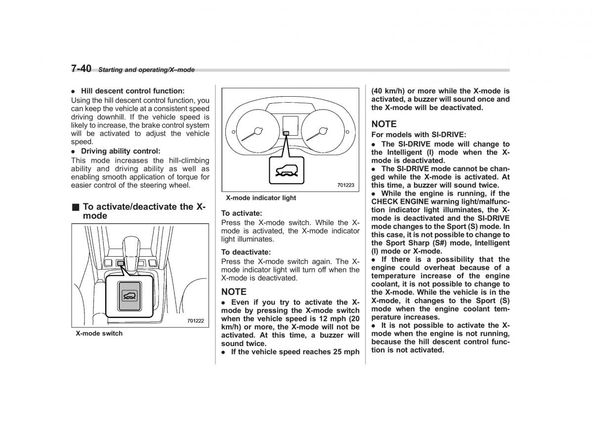 Subaru Forester IV 4 owners manual / page 381