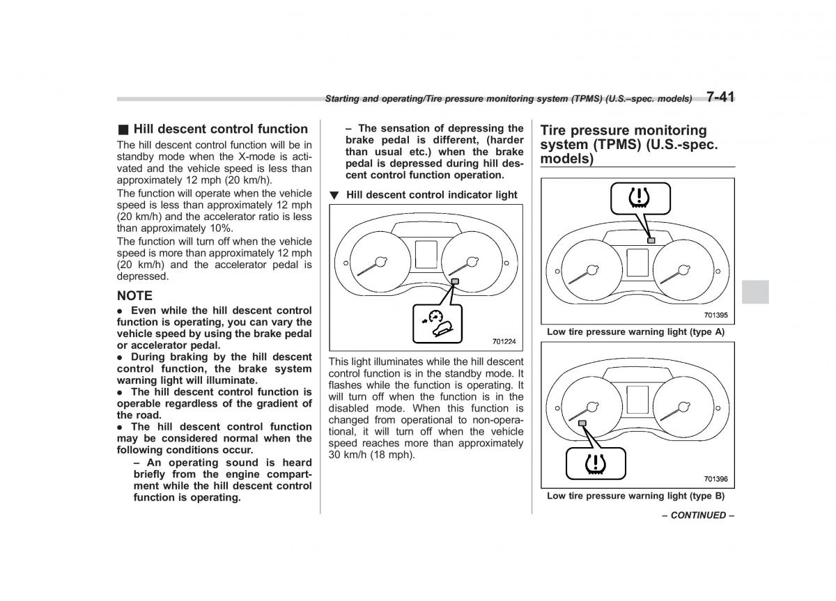 Subaru Forester IV 4 owners manual / page 382