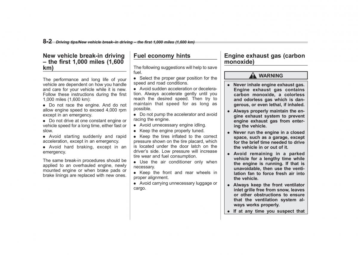 Subaru Forester IV 4 owners manual / page 395