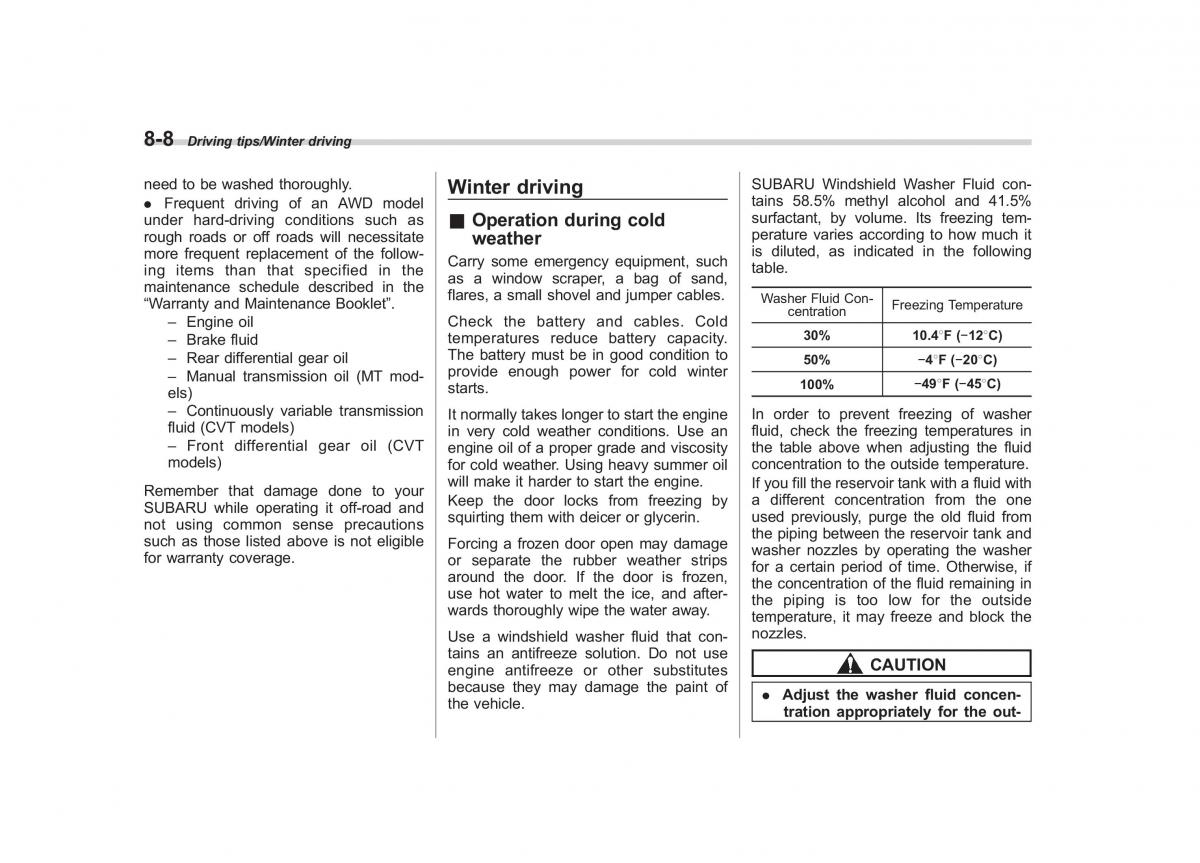 Subaru Forester IV 4 owners manual / page 401