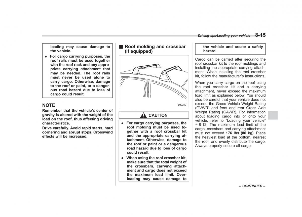 Subaru Forester IV 4 owners manual / page 408