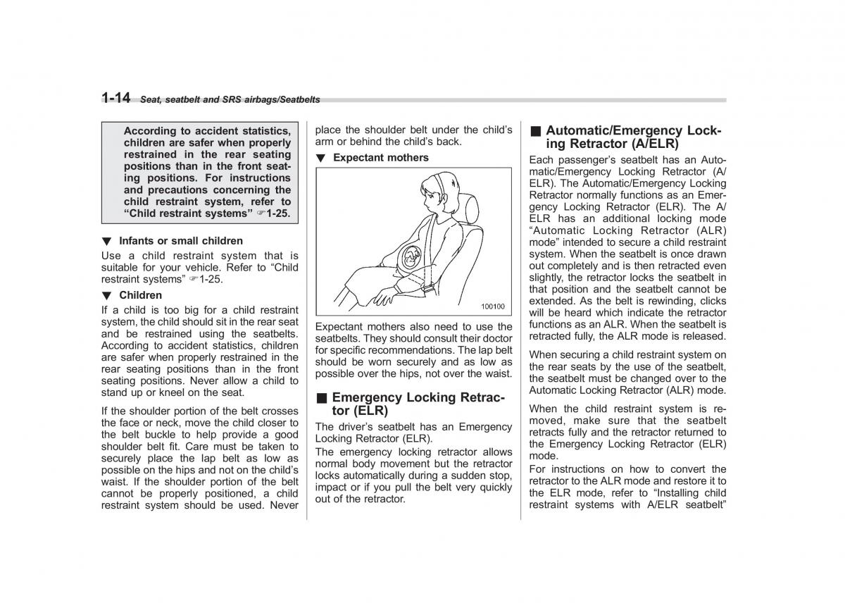 Subaru Forester IV 4 owners manual / page 41