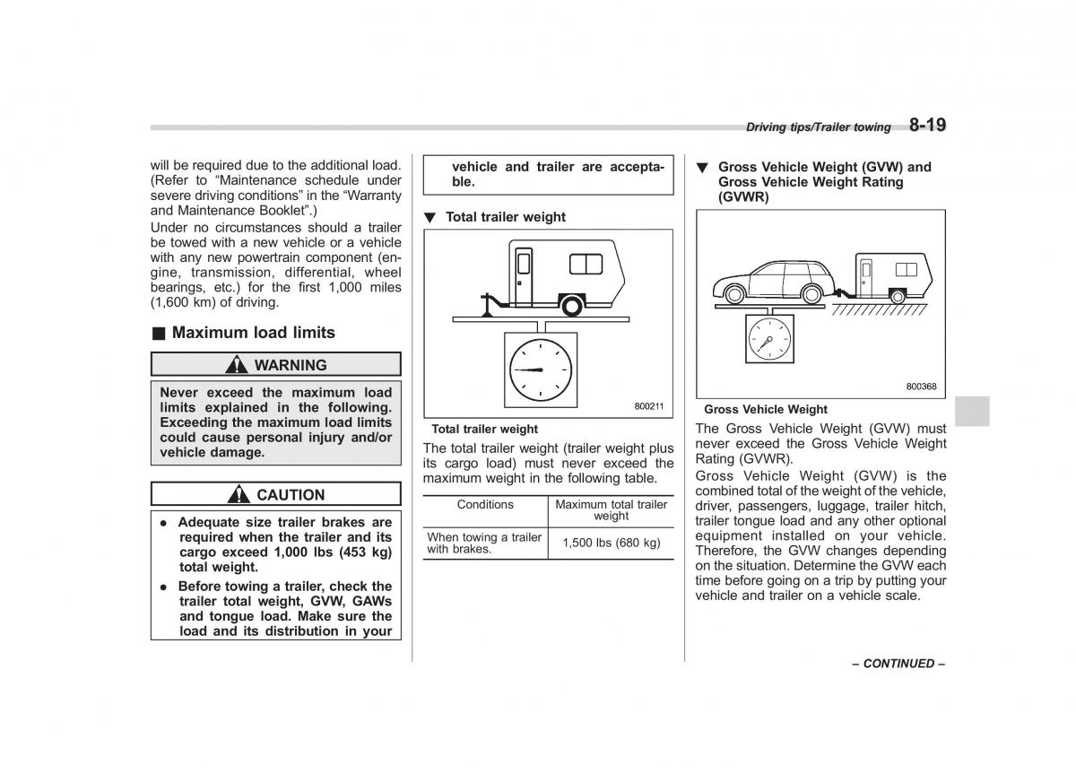 Subaru Forester IV 4 owners manual / page 412