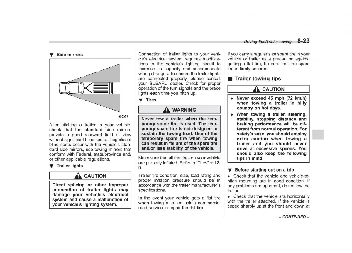 Subaru Forester IV 4 owners manual / page 416