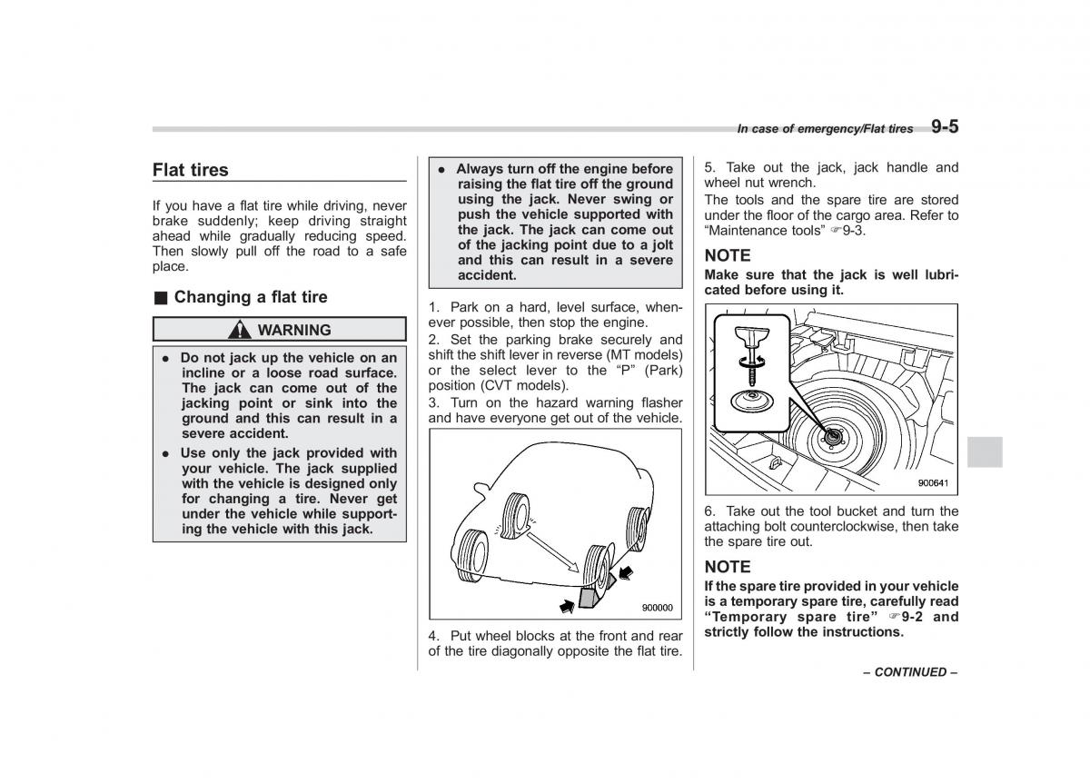 Subaru Forester IV 4 owners manual / page 424