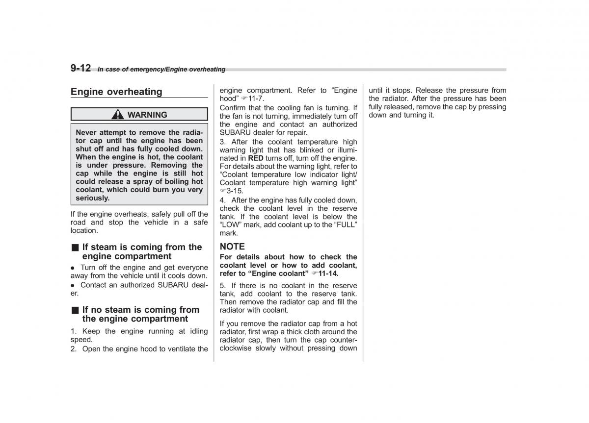 Subaru Forester IV 4 owners manual / page 431